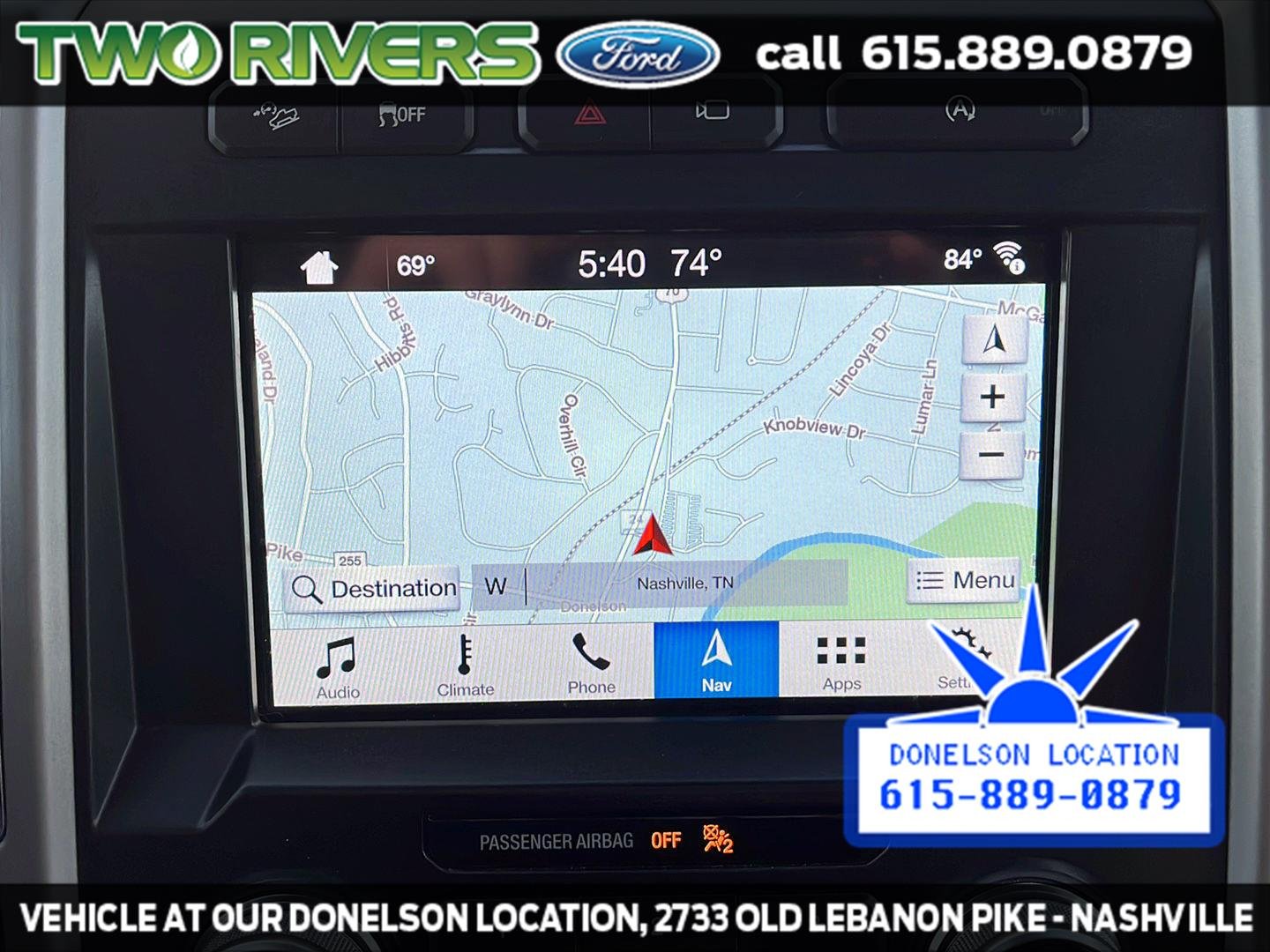 Used 2018 White Gold/Stone Gray Ford King Ranch image 31