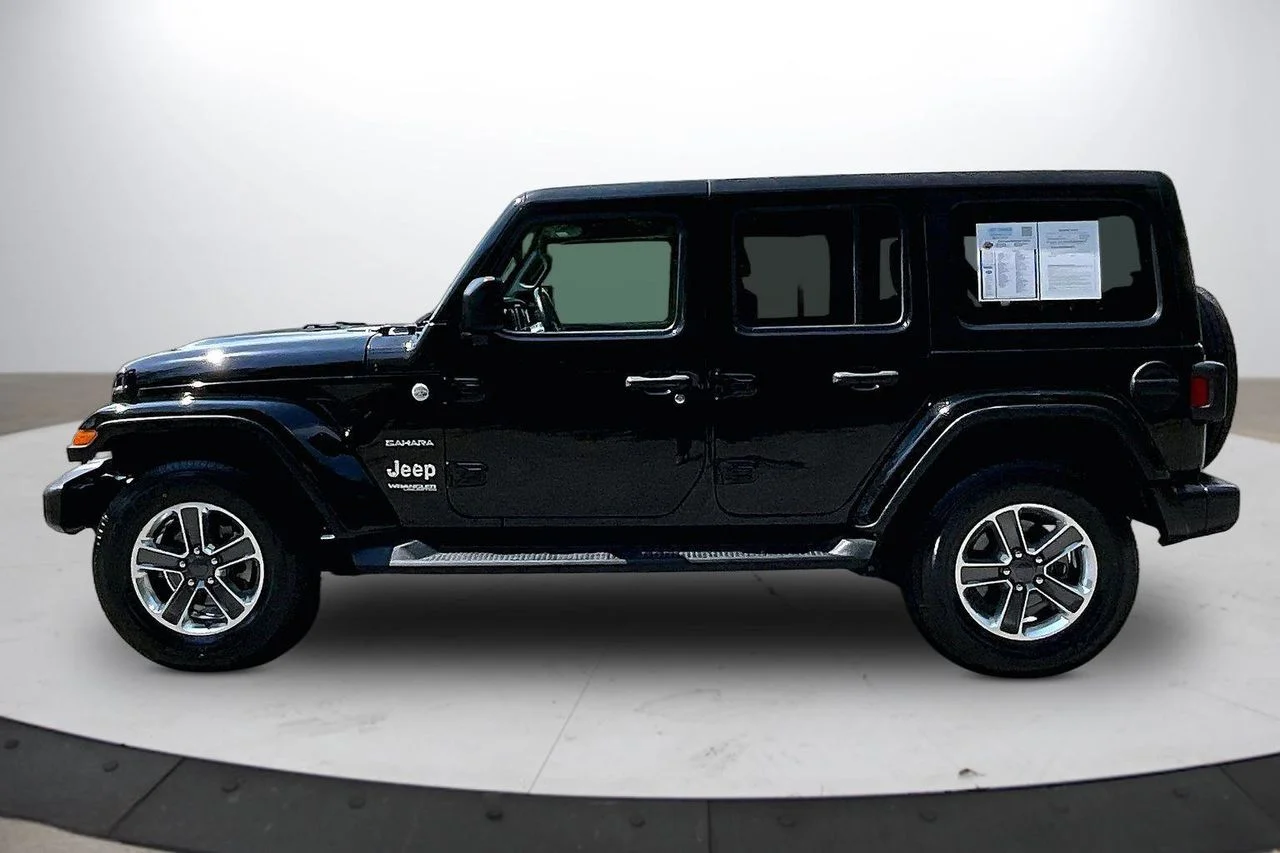 Certified Used 2022 Black Jeep Sahara image 5