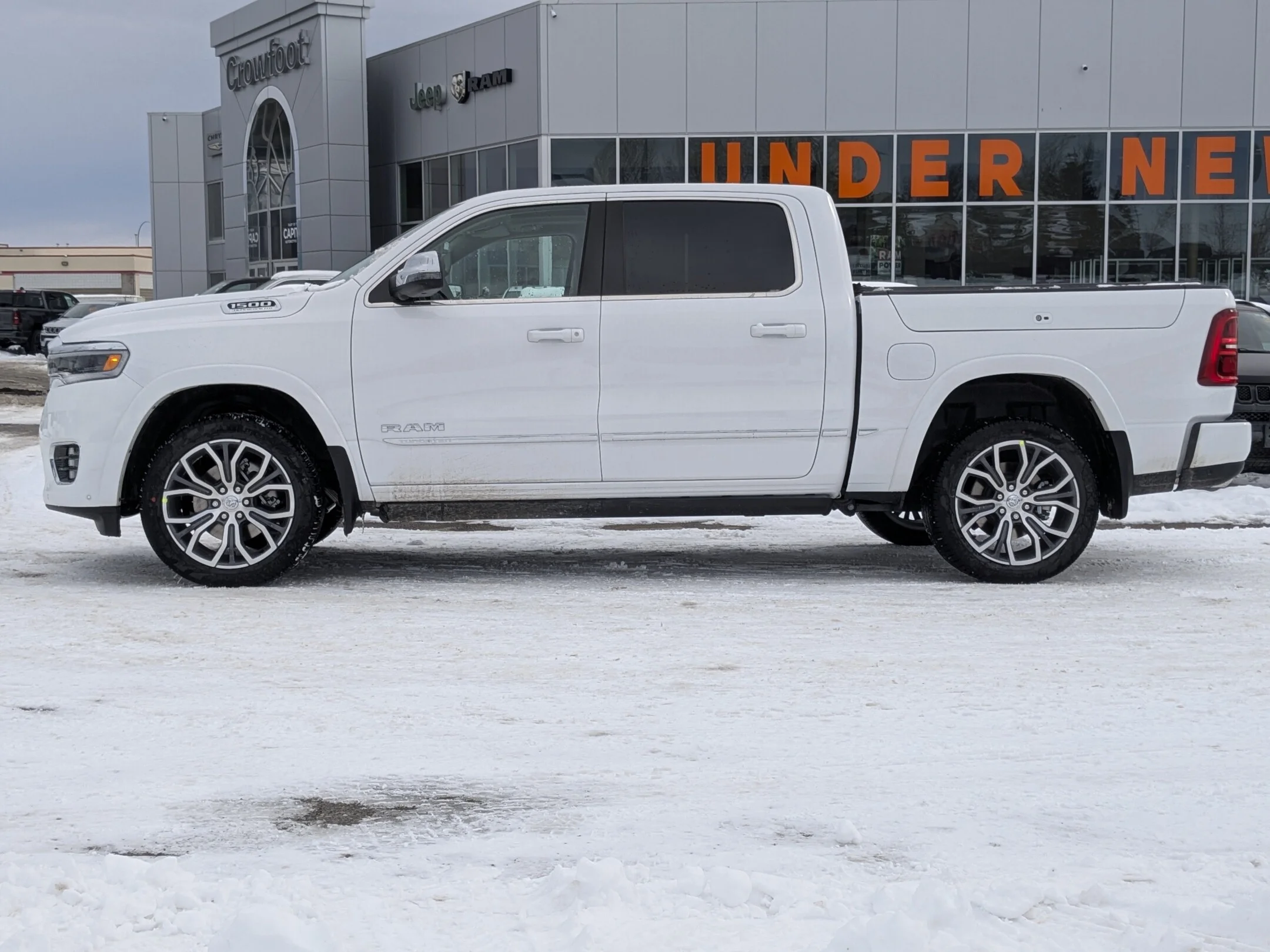 New 2026 White RAM Tungsten - - 4x4 - Massage Seats - Multi-Function Tailgate - Prem Lthr & More! image 5