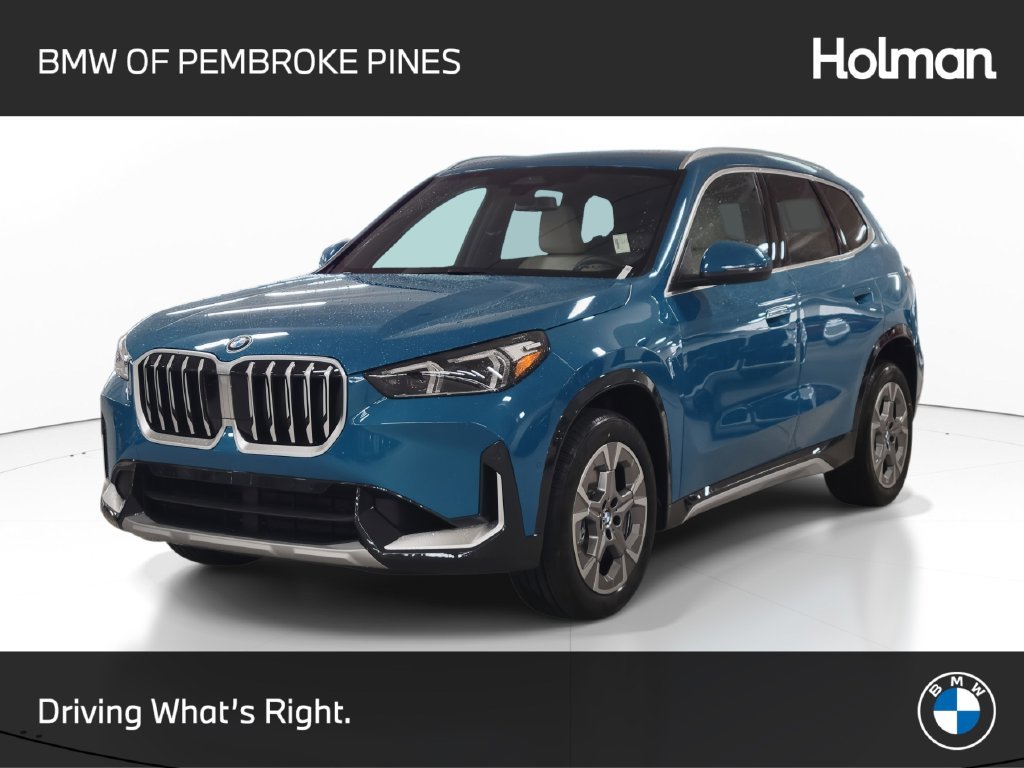 Certified Used 2025 Blue Bay Lagoon Metallic BMW xDrive28i image 1