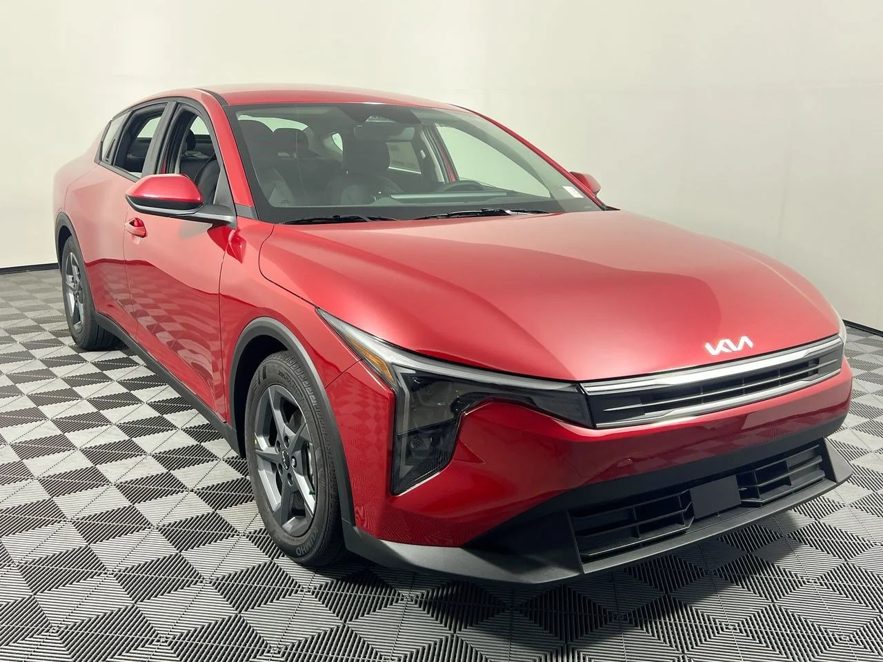 New 2026 Currant Red Kia LXS image 1