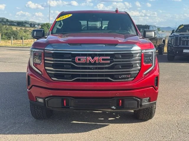 Used 2023 Volcanic Red Tintcoat GMC AT4 image 9