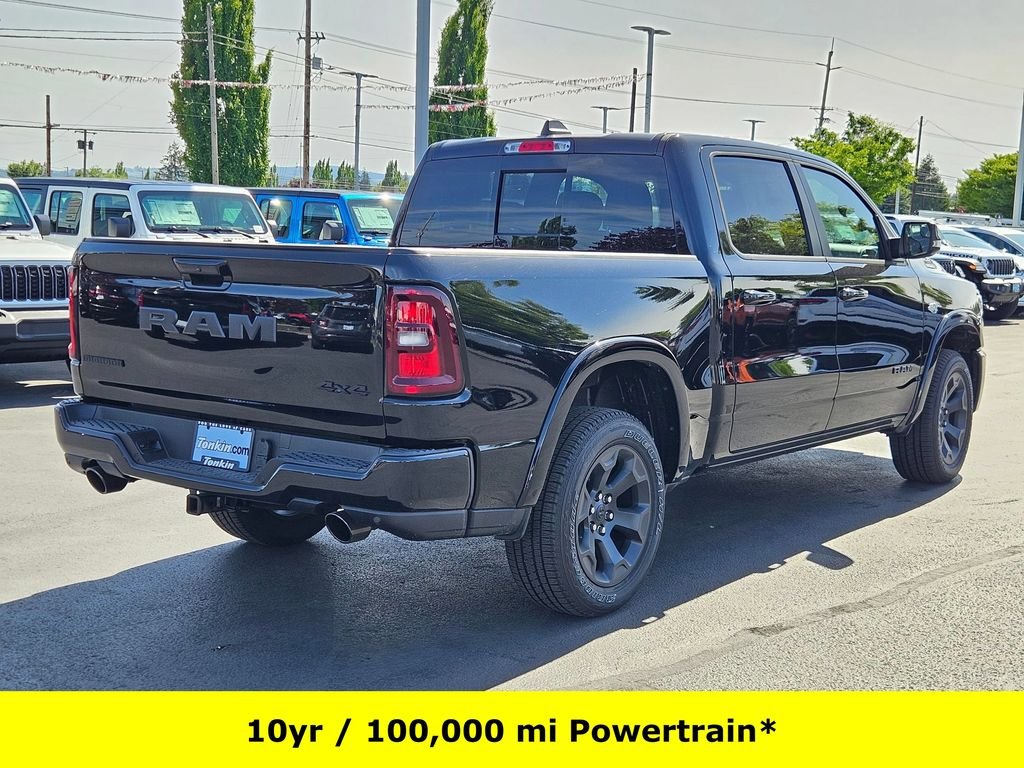 New 2026 Diamond Black Crystal Pearl-Coat Exterior Paint RAM Big Horn/Lone Star image 6