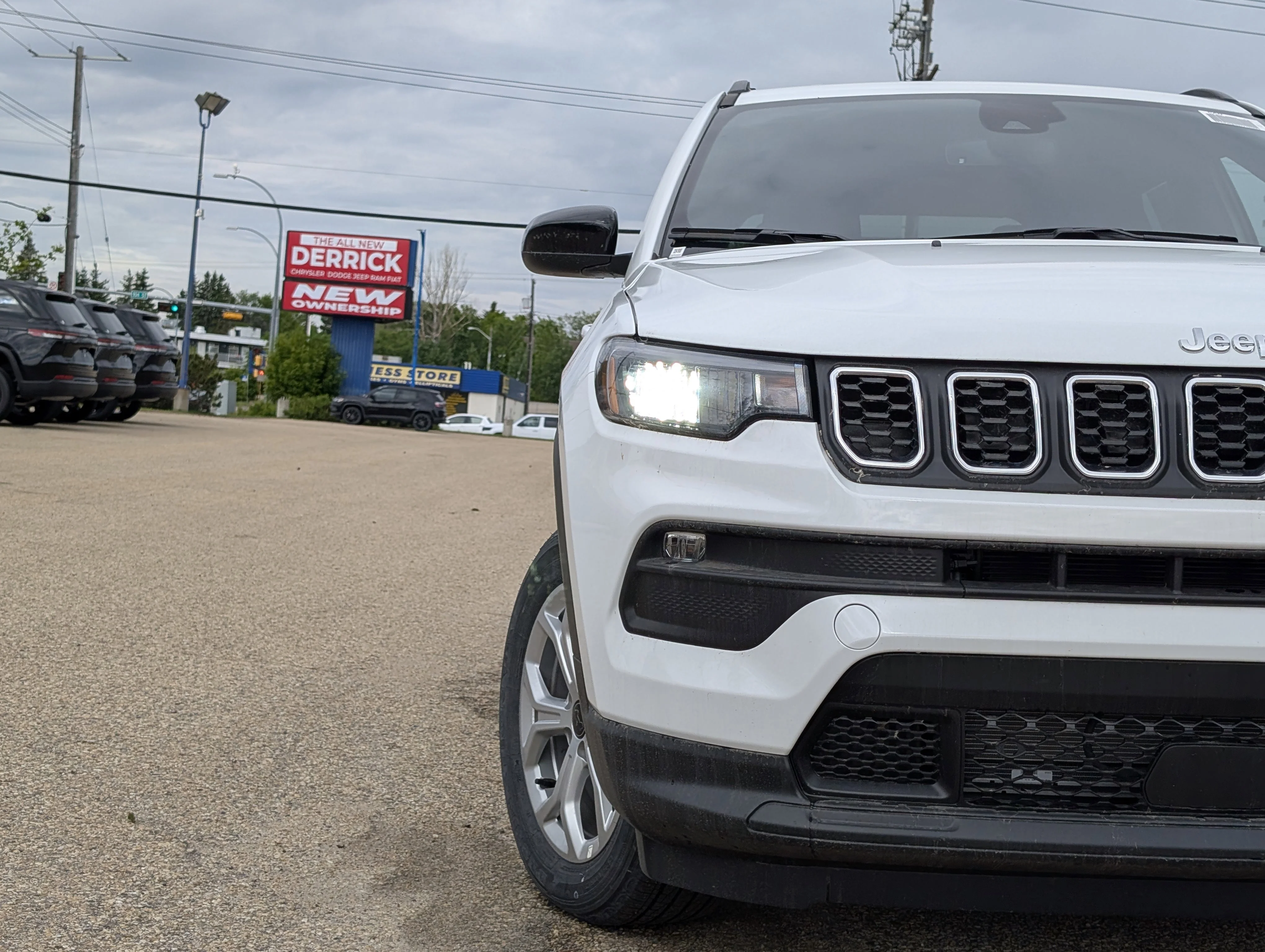 New 2026 Bright White Jeep North image 11