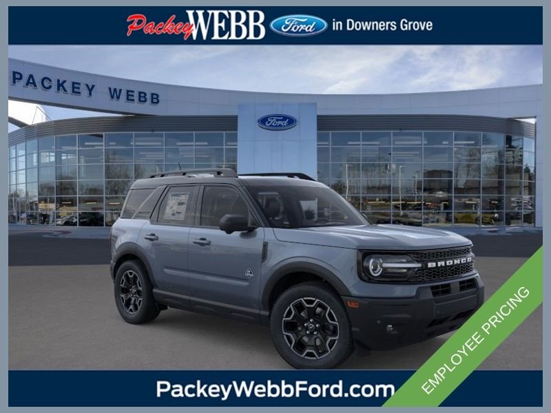 New 2025 Azure Gray Metallic Ford Outer Banks® image 1