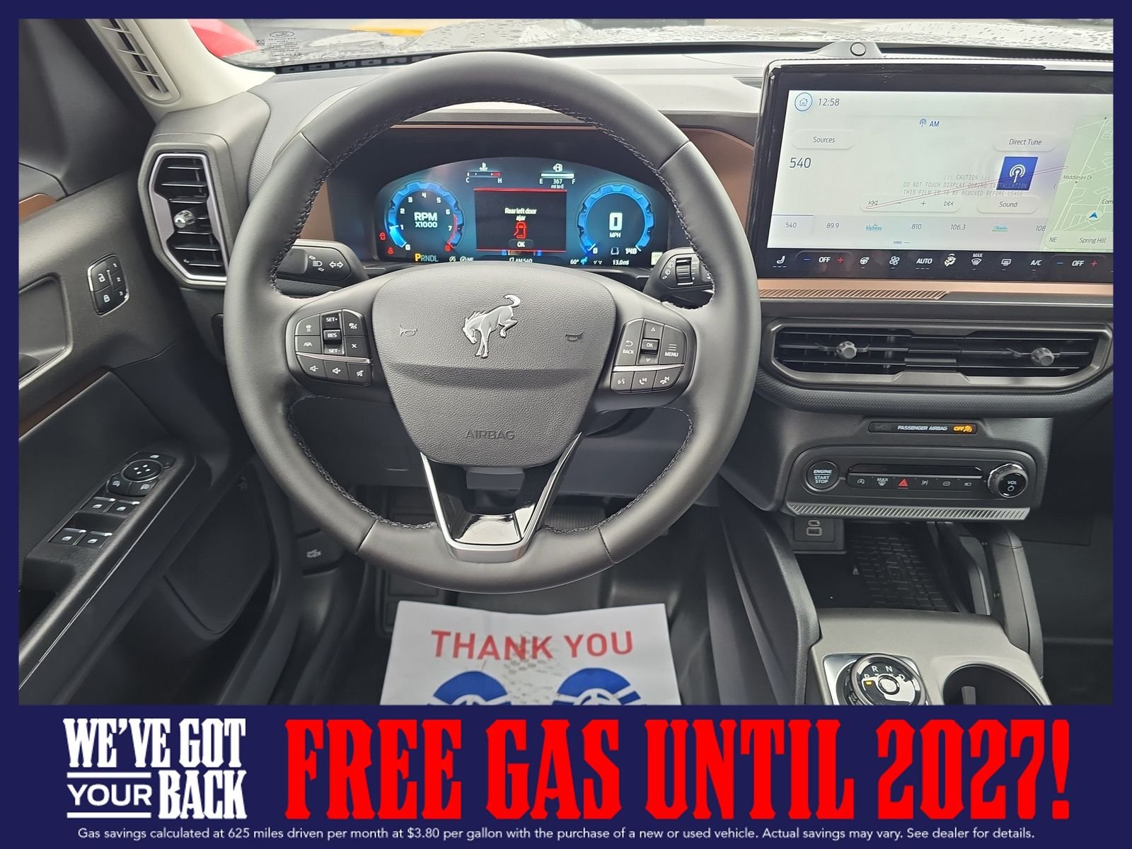 New 2025 Carbonized Gray Metallic Ford Outer Banks image 12