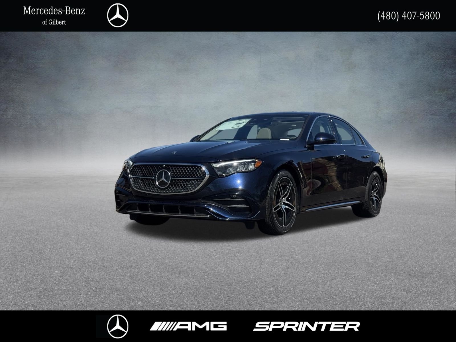 New 2026 Nautical Blue Metallic Mercedes-Benz E 350 image 1