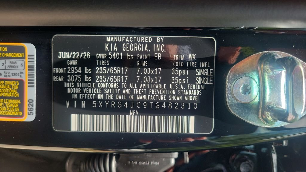 New 2026 Ebony Black Kia LX image 24