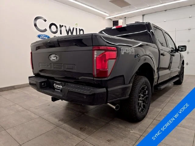New 2026 Agate Black Metallic Ford XLT image 5