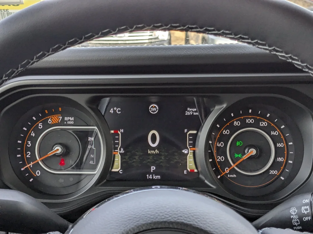 New 2026 Grey Jeep Sahara - - 4x4 - McKinley Leather - Body-Color Top - Alpine Audio - Technology Group & More! image 18
