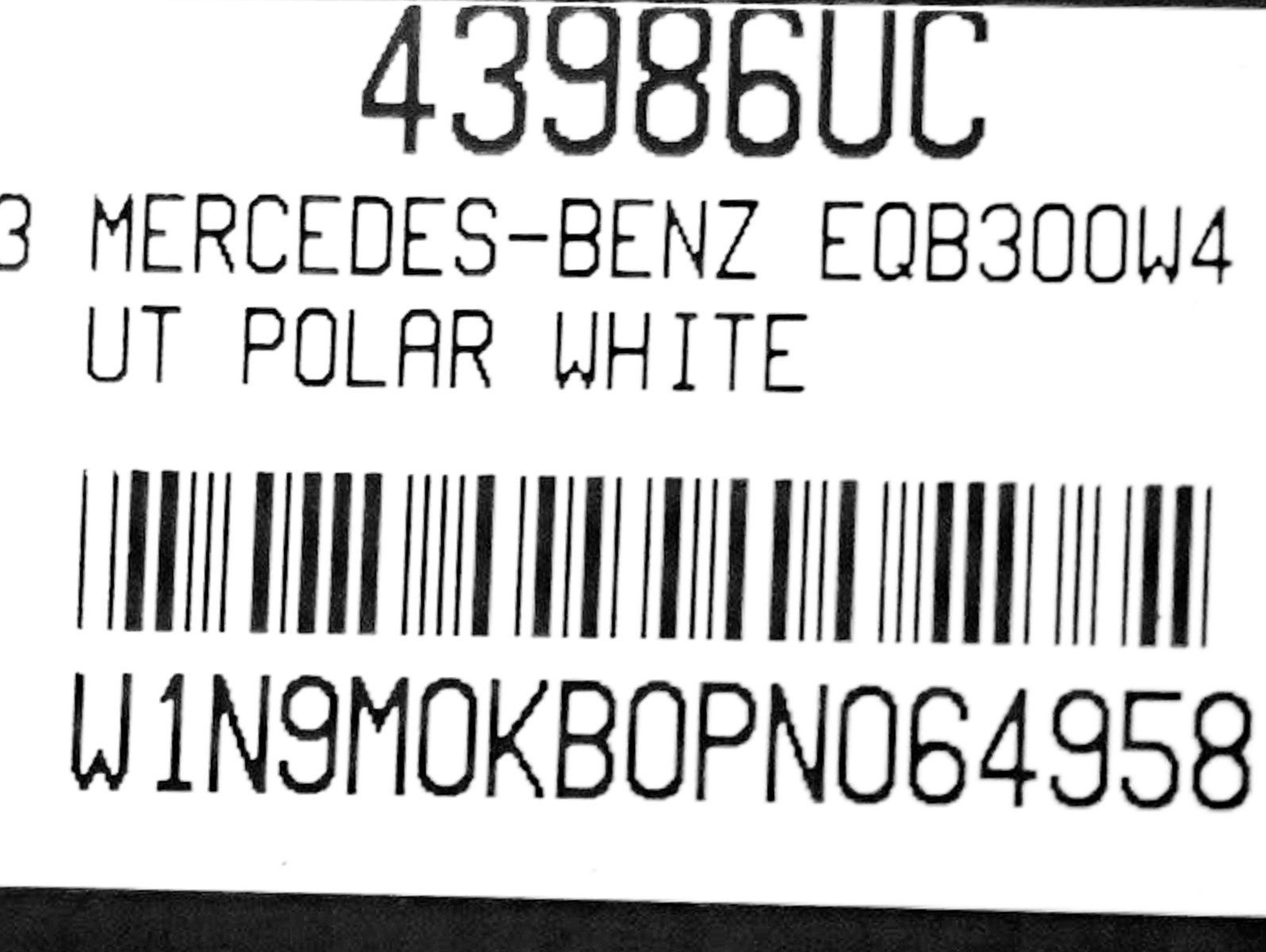 Certified Used 2023 Polar White Mercedes-Benz EQB 300 4MATIC® SUV image 24