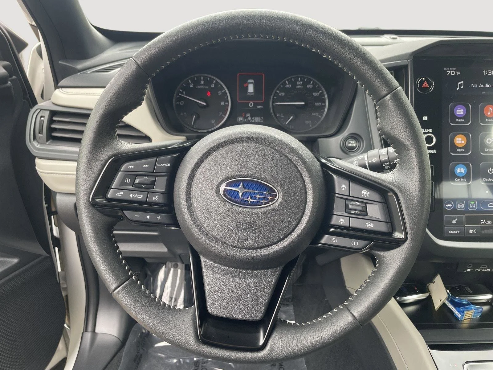Certified Used 2025 Crystal White Pearl Subaru Premium image 29