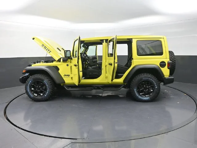 Used 2023 Yellow Jeep Willys 4xe image 33