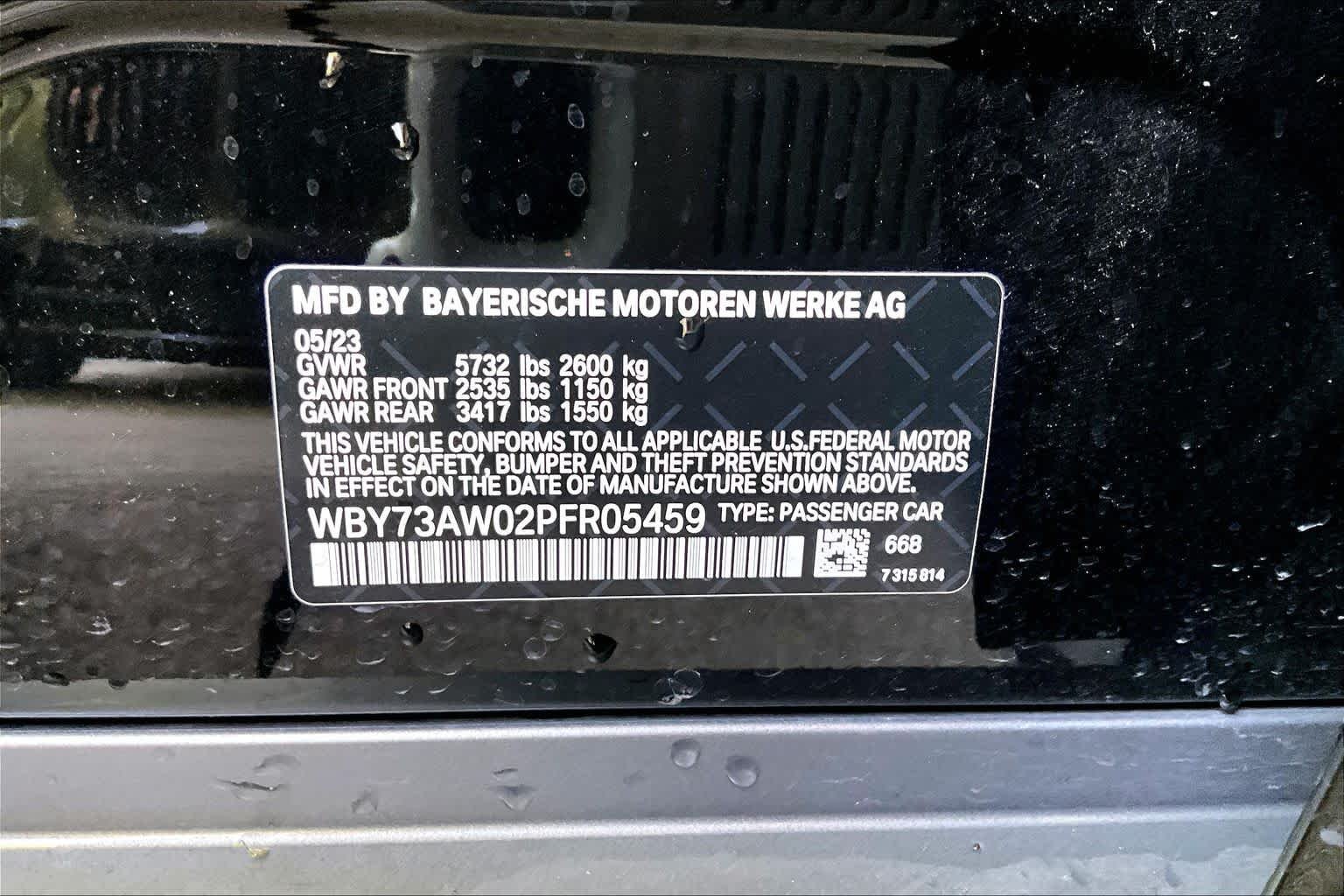 Used 2023 Jet Black BMW eDrive40 image 28