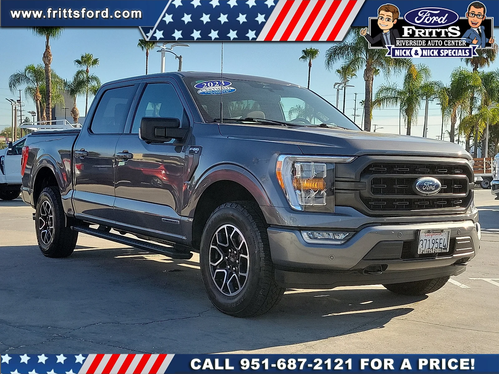 Certified Used 2023 Gray Metallic Ford XLT image 21