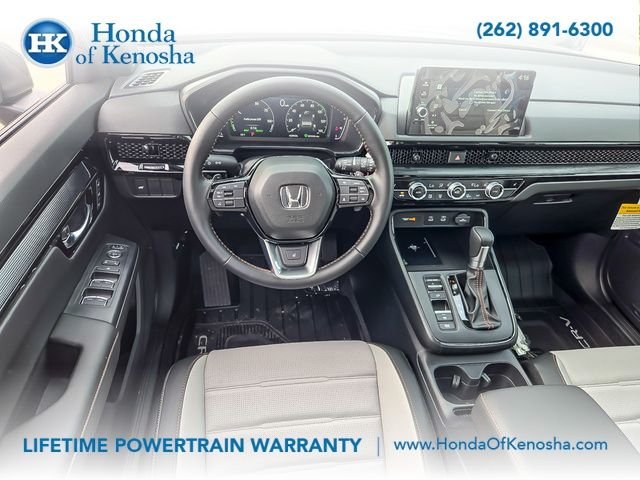 New 2026 Meteorite Gray Metallic Honda AWD Sport Touring Hybrid image 12