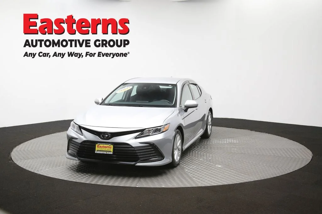 Used 2021 Silver Toyota LE image 45