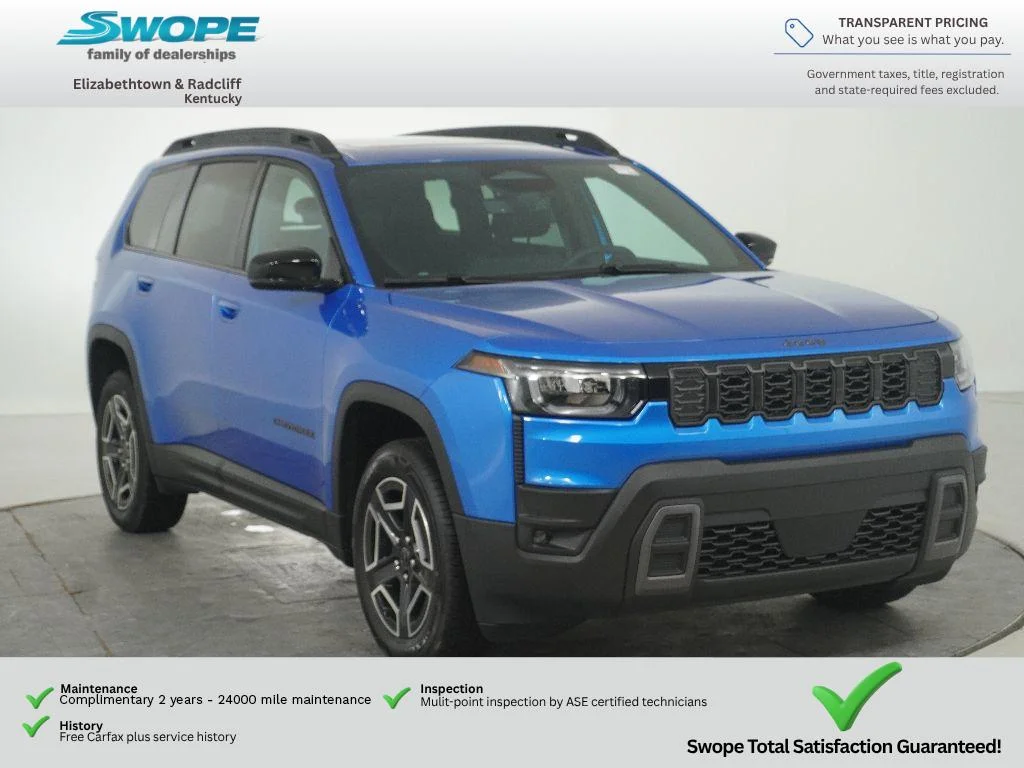 New 2026 Hydro Blue Pearlcoat Jeep Limited image 1