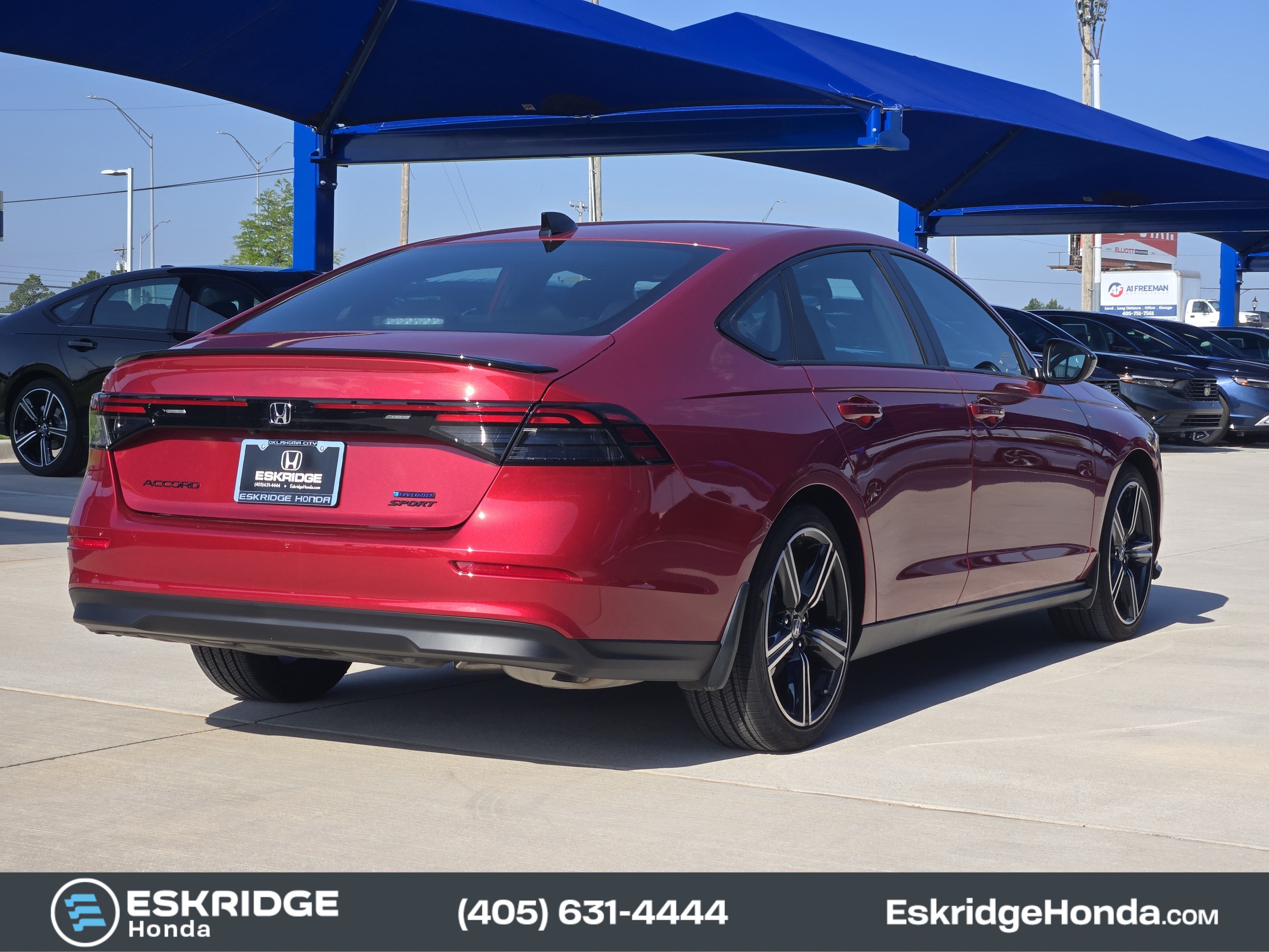 Certified Used 2026 Radiant Red Metallic Honda Sport Hybrid image 39