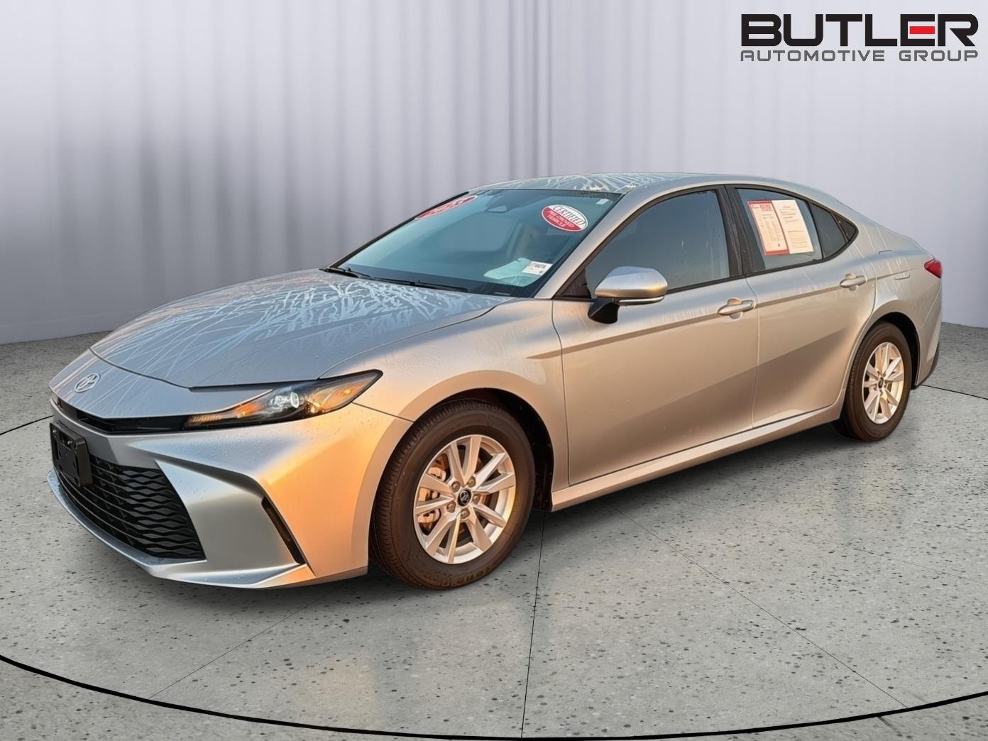 Used 2025 Celestial Silver Metallic Toyota LE image 2