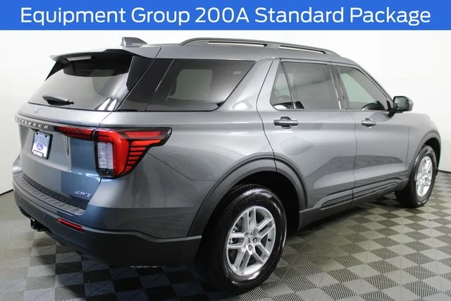 New 2026 Carbonized Gray Metallic Ford Active image 3