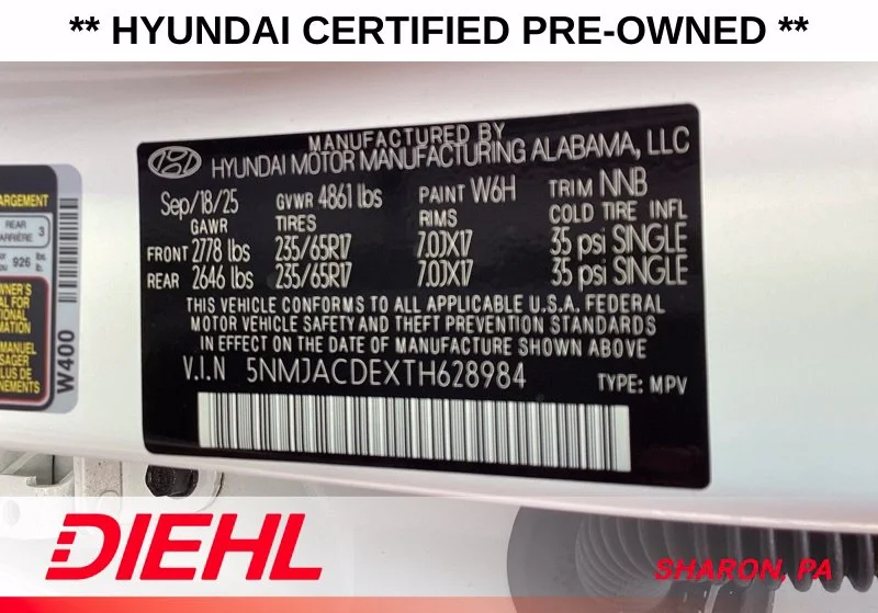 Used 2026 White Hyundai SE image 20