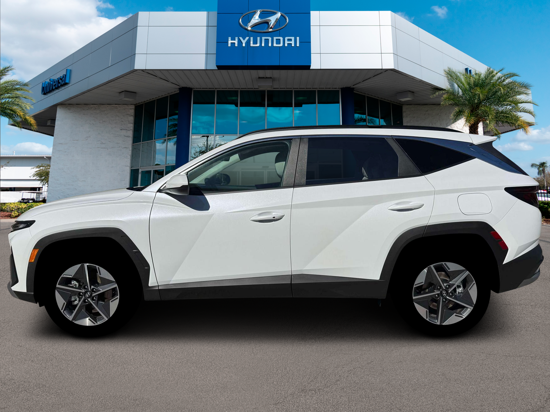 New 2026 White Hyundai SEL AWD image 3