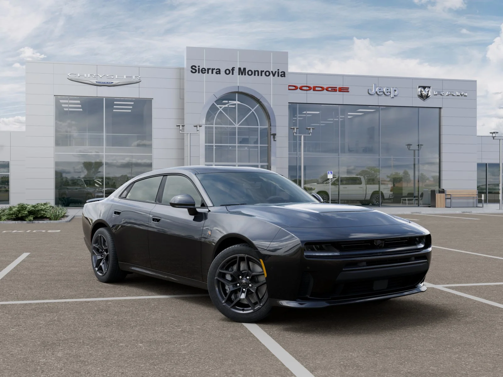 New 2026 Diamond Black Crystal Pearlcoat Dodge Scat Pack image 36