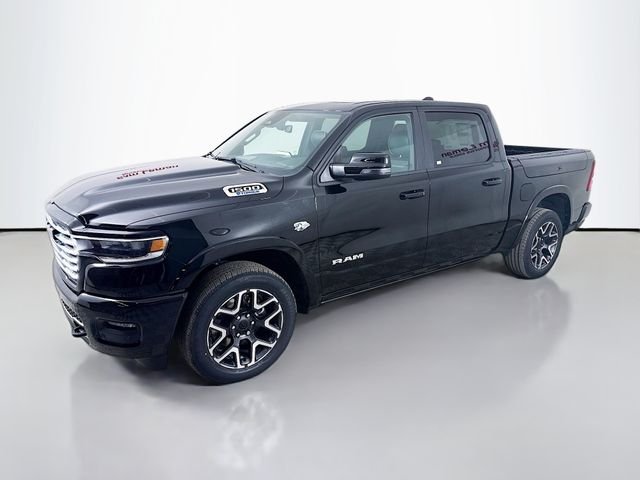 New 2026 Diamond Black Crystal Pearl-Coat Exterior Paint RAM Laramie image 3