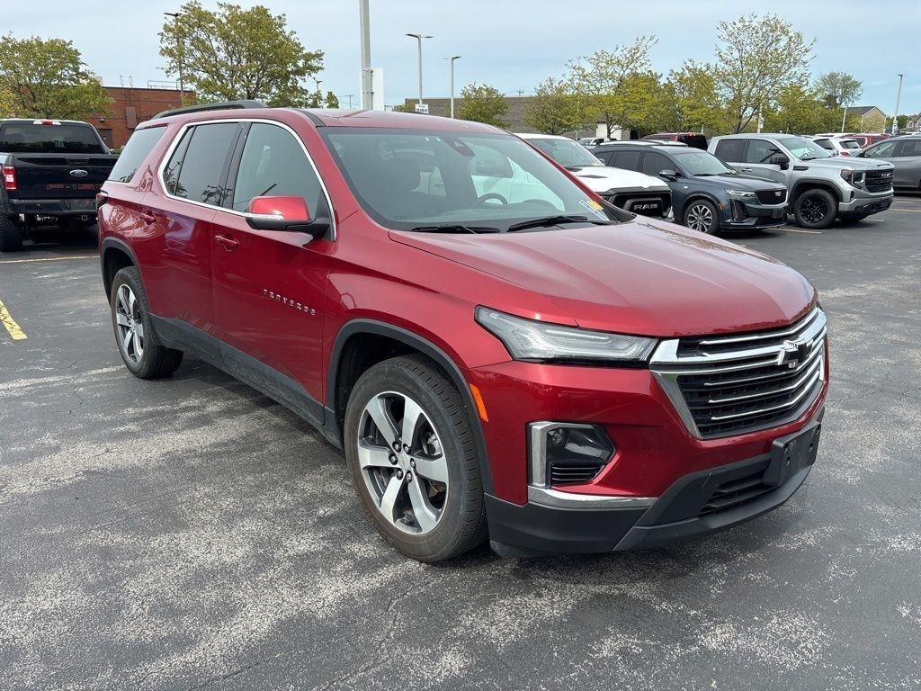Used 2023 Radiant Red Chevrolet LT Leather image 4
