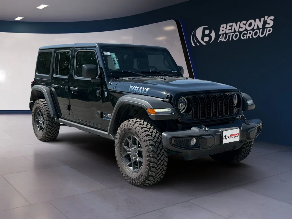 New 2025 Black Jeep Willys 4xe image 7