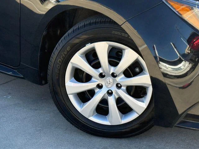 Certified Used 2024 MIDNIGHT BLACK METAL Toyota LE image 33