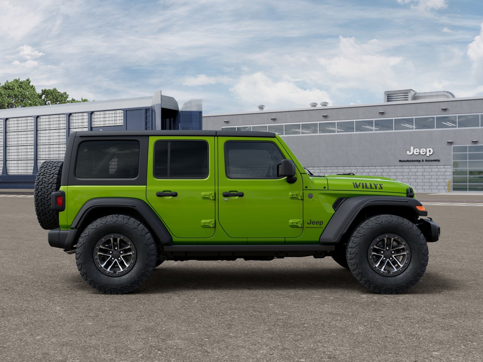 New 2026 Mojito Clear-Coat Exterior Paint Jeep Willys image 12