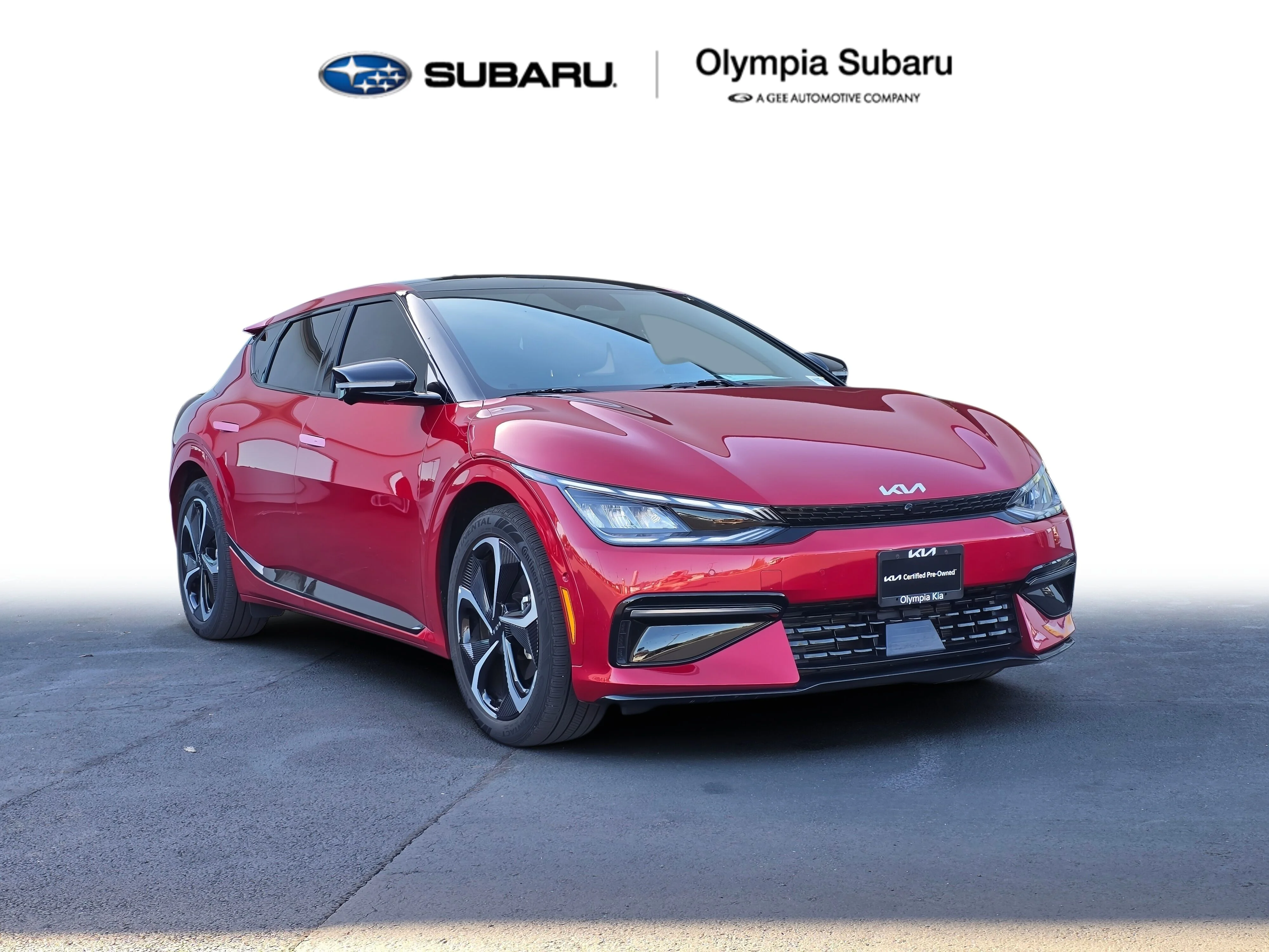 Used 2024 Red Kia GT-Line image 1