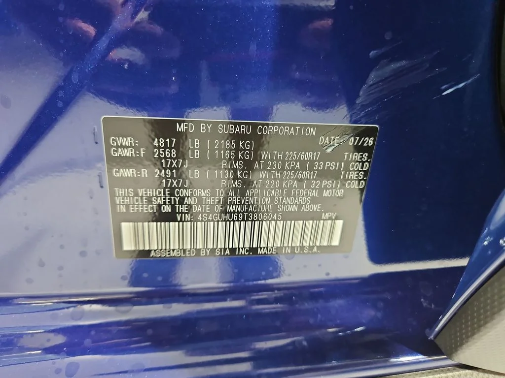 New 2026 SAPPHIRE BLUE PEARL Subaru Wilderness image 27