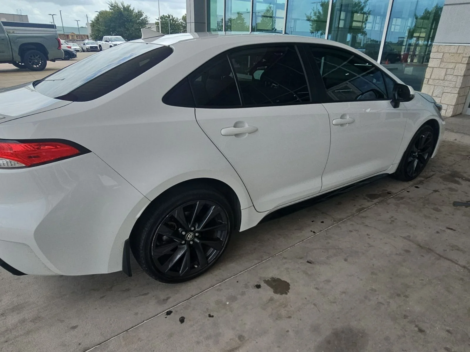Used 2024 White Toyota SE image 17