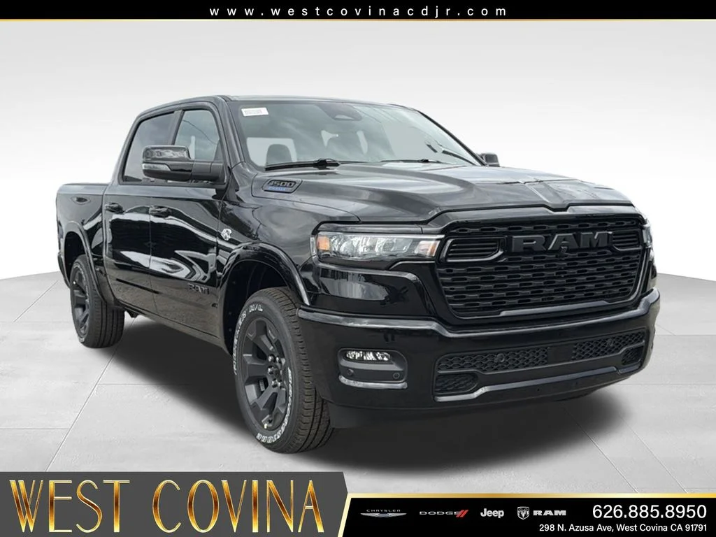 New 2026 Diamond Black Crystal Pearlcoat RAM Big Horn/Lone Star image 4