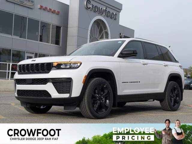 2026 Jeep Grand Cherokee Altitude - - 4x4 - Power Sunroof - Trailer Tow Pkg - 20 Black Wheels - Remote Start & More!