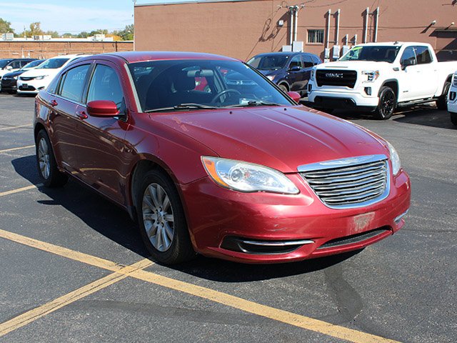 Used 2012 Deep Cherry Red Crystal Chrysler Touring image 4