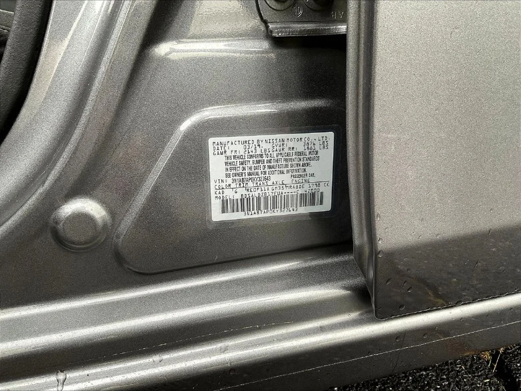 Used 2019 Gun Metallic Nissan SV image 18