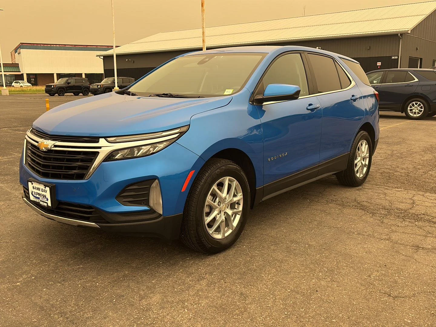 Used 2024 Riptide Blue Metallic Chevrolet LT image 3