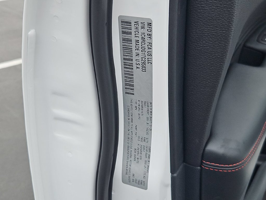 New 2026 White Knuckle Clear-Coat Exterior Paint Dodge GT Plus image 32
