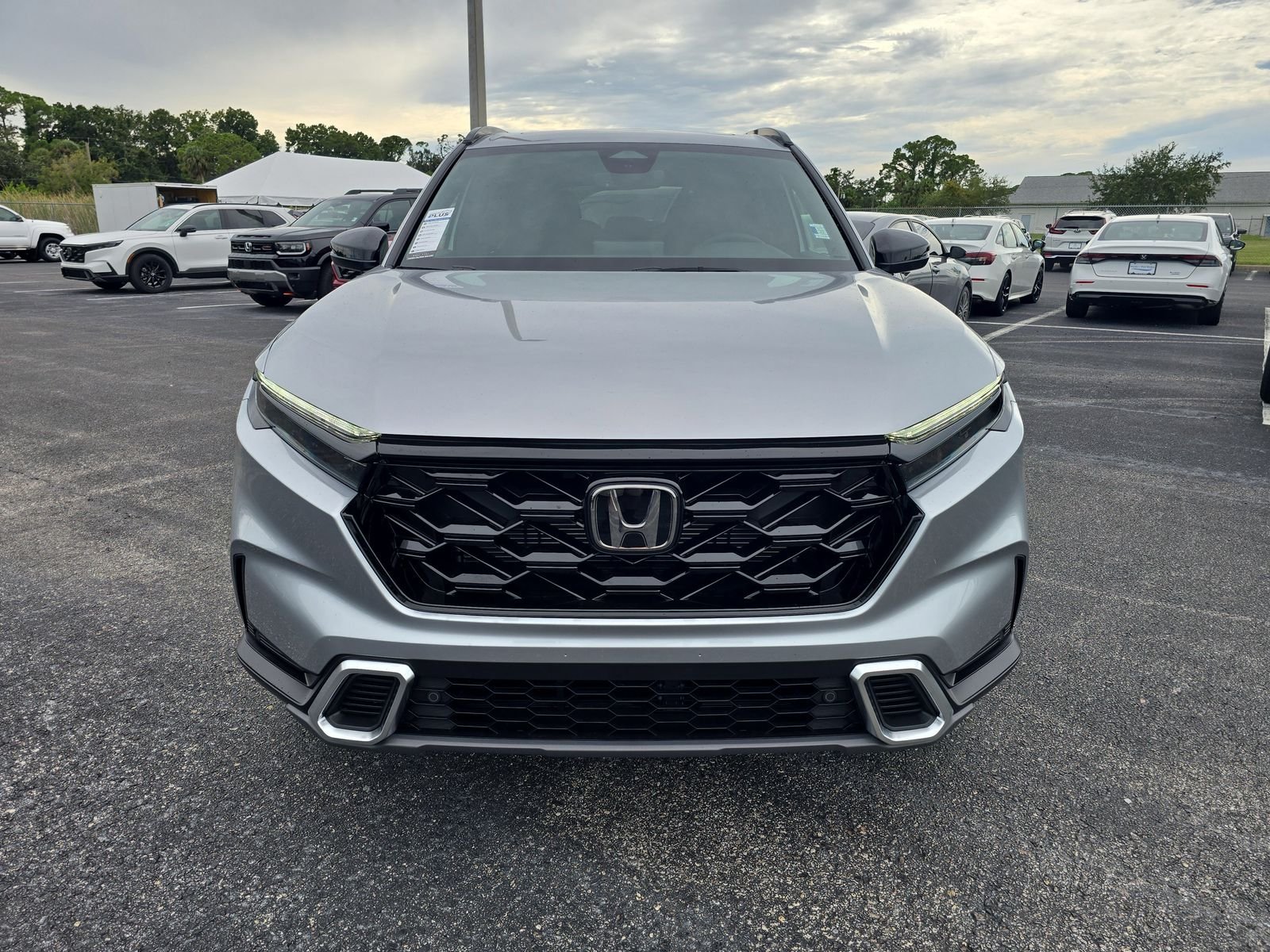New 2026 Solar Silver Metallic Honda Sport Touring image 8