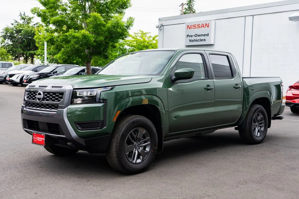 New 2026 Tactical Green Metallic Nissan Crew Cab SV image 3