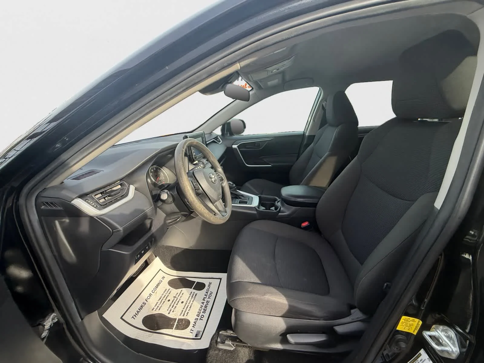 Used 2021 Midnight Black Metallic Toyota LE image 12