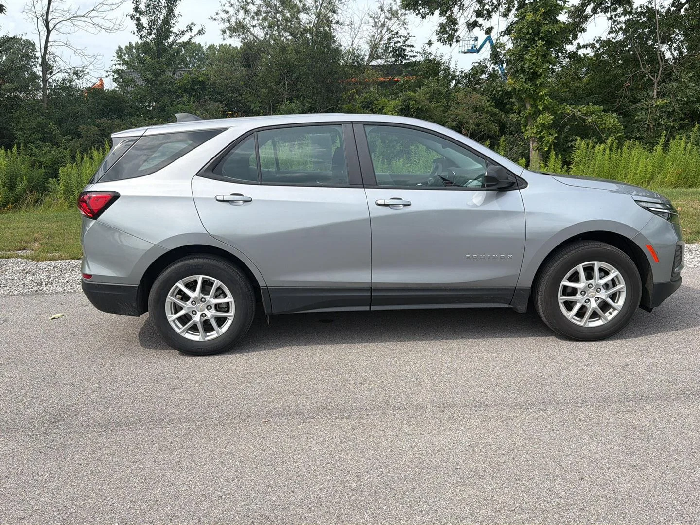 Used 2024 Sterling Gray Metallic Chevrolet LS image 3