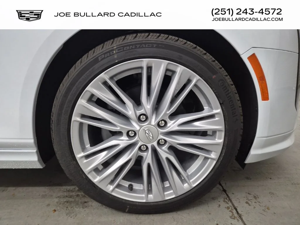 New 2026 Vibrant White Cadillac Premium Luxury image 7