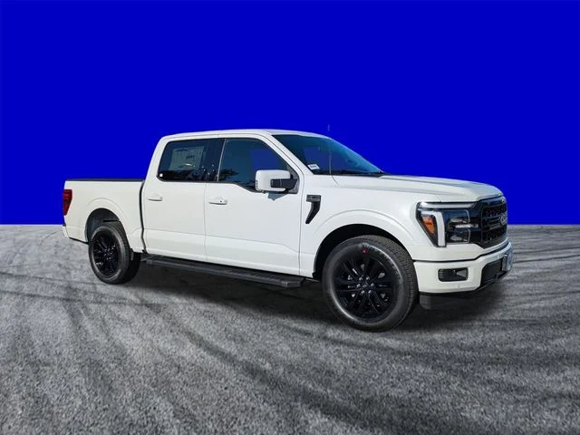 New 2026 Star White Metallic Tri-Coat Ford Lariat® image 2