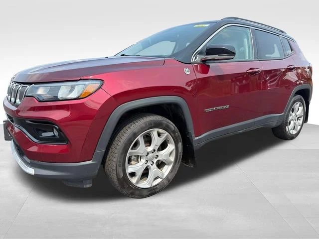 Used 2022 Red Jeep Limited image 1