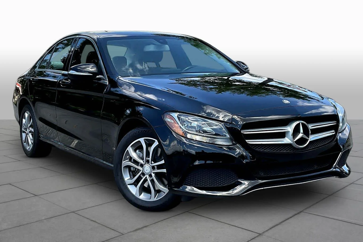 Used 2015 Obsidian Black Metallic Mercedes-Benz C 300 image 5